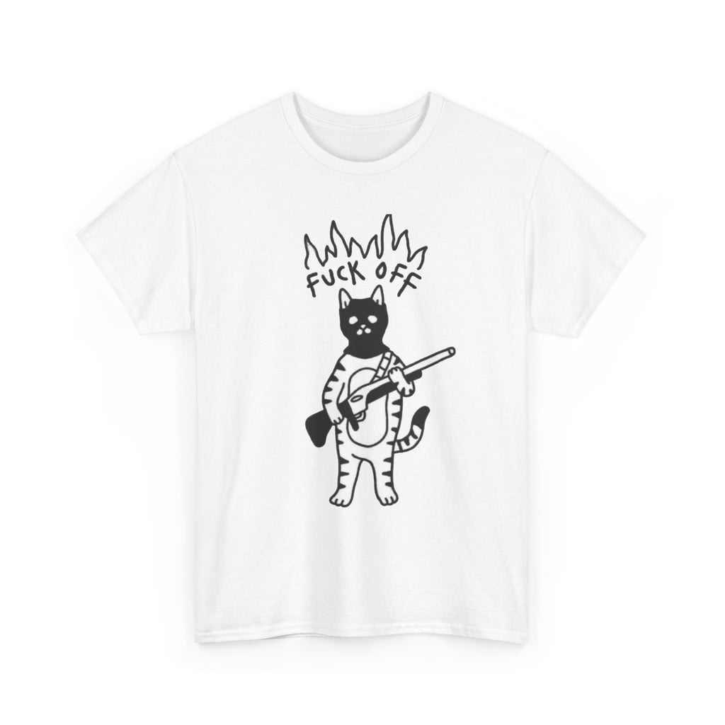Armed Individual Feline Character Tee